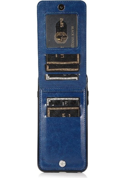 Kredi Toka ile IPhone 6/6s Premium Deri Kart Sahibinin ile Uyumlu (Yurt Dışından)
