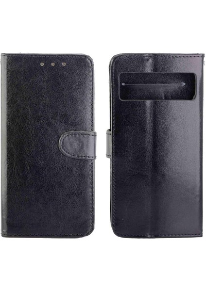 Google Piksel 7 Pro Kickstand Pu Deri Manyetik Kapatma Için Flip Case (Yurt Dışından)