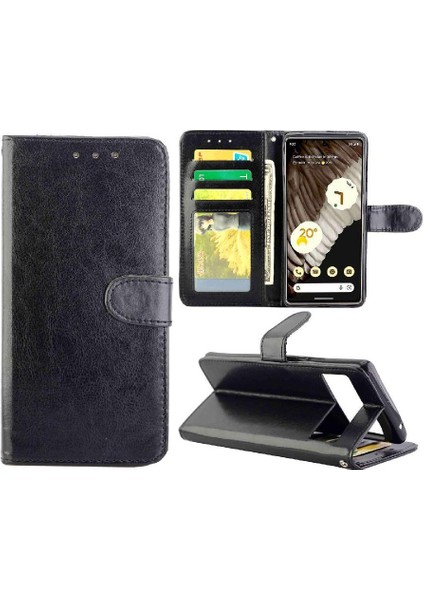 Google Piksel 7 Pro Kickstand Pu Deri Manyetik Kapatma Için Flip Case (Yurt Dışından) indirimleri