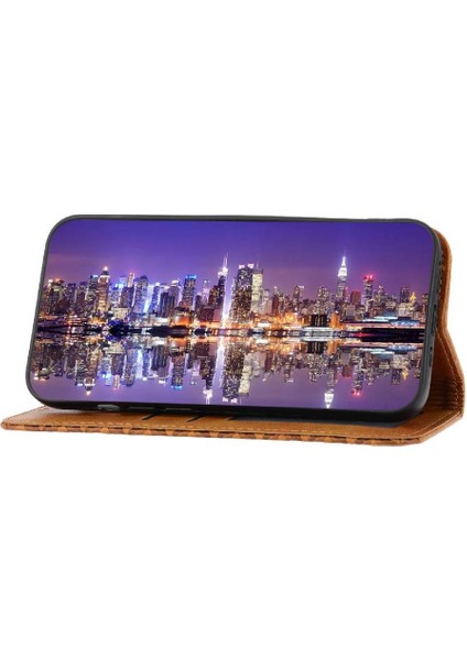 IPhone x Için Flip Case/xs Cüzdan Standı Eşkenar Dörtgen Şekli Günlük Kullanım El Kayışı (Yurt Dışından) fırsatları