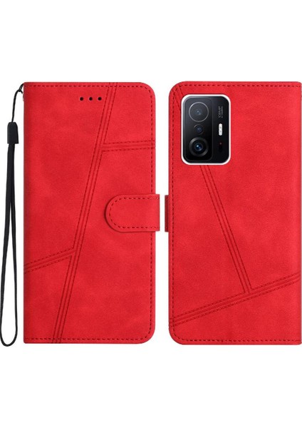 Xiaomi 11T/11T Pro Için Flip Case Tam Koruma Kartı Yuvaları Tutucu Flip Pu (Yurt Dışından)
