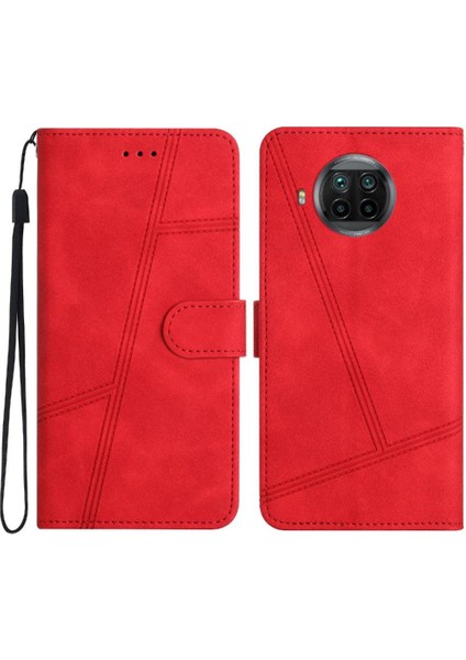 Xiaomi 10T Lite Bilek Kayışı Için Flip Case Kart Yuvaları Tutucu Manyetik Tam (Yurt Dışından)