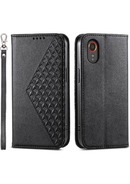 Samsung Galaxy Xcover 7 Için Flip Case El Kayışı Günlük Kullanım Cüzdan Standı (Yurt Dışından)