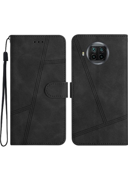 Xiaomi 10T Lite Bilek Kayışı Için Flip Case Kart Yuvaları Tutucu Manyetik Tam (Yurt Dışından)