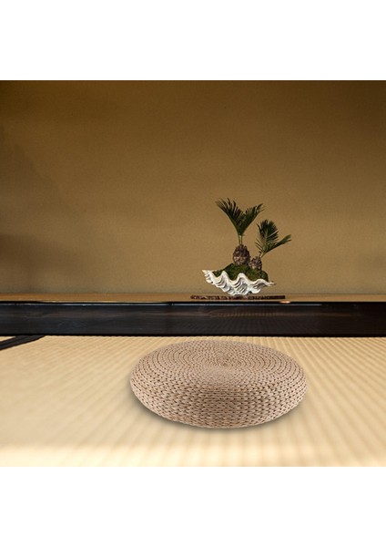 Japaness Futon Örme Yuvarlak Koltuk Minderi Dia. 40 cm (Yurt Dışından) indirimleri