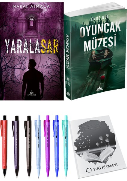 Oyuncak Müzesi Emre Gül ve Ephesus Yayınları Yaralasar 3 Maral Atmaca 2li Set