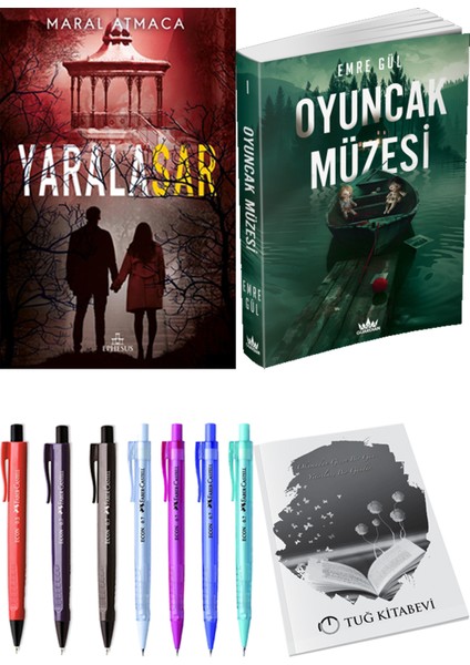 Oyuncak Müzesi Emre Gül ve Ephesus Yayınları Yaralasar 4 Maral Atmaca 2li Set