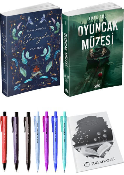 Oyuncak Müzesi Emre Gül ve Ephesus Yayınları Süveyda 1 Canhıraş Cemal Latifoğlu 2li Set