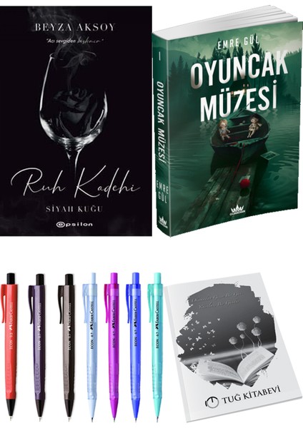 Oyuncak Müzesi Emre Gül ve Epsilon Yayınevi Ruh Kadehi Beyza Aksoy 2li Set