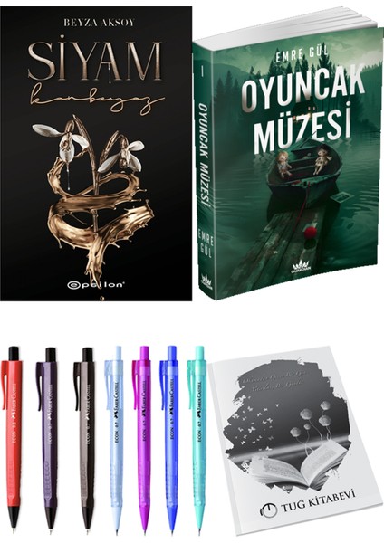 Oyuncak Müzesi Emre Gül ve Epsilon Yayınevi Siyam 2 Beyza Aksoy 2li Set