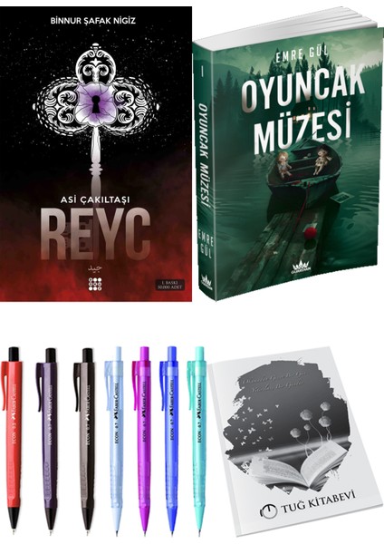 Oyuncak Müzesi Emre Gül ve Dokuz Yayınları Asi Çakıltaşı 2 Reyc Binnur Şafak Nigiz 2li Set