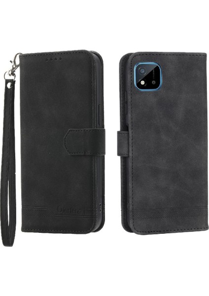 Realme C11 Bileklik Nakit Cep Kartı Yuvaları Premium Manyetik Için Flip Case (Yurt Dışından)