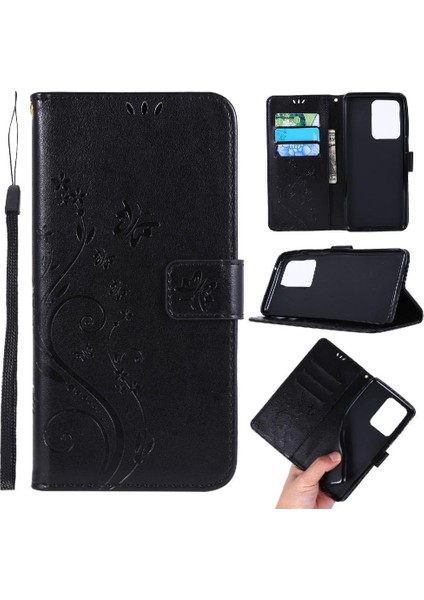 Samsung Galaxy S20 Ultra Kart Tutucu Için Pu Deri Kickstand Durumda (Yurt Dışından)