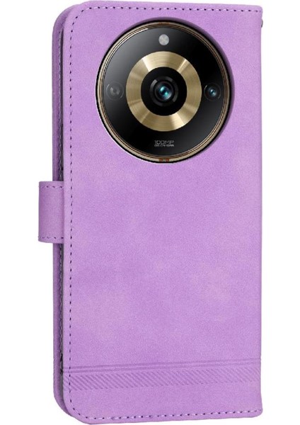 Realme 11 Pro Nakit Cep Manyetik Kapatma Premium Kart Için Flip Case (Yurt Dışından)