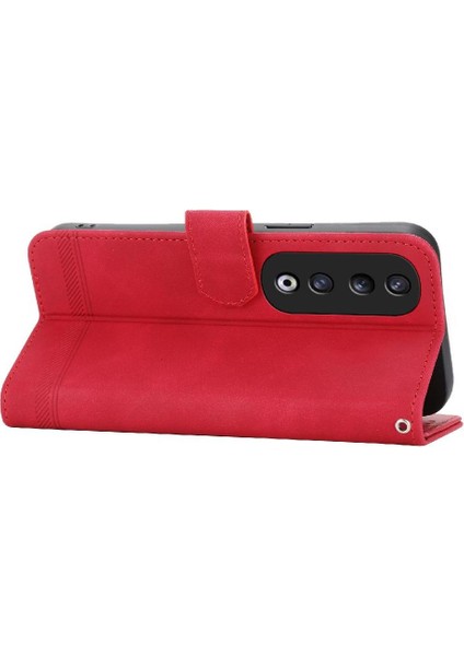 Onur 90 Pro Bileklik Premium Manyetik Kapatma Kart Yuvaları Için Flip Case (Yurt Dışından)