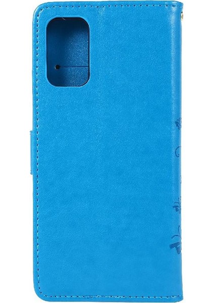 Samsung Galaxy S20 Artı Bilek Kayışı Manyetik Kapatma Kartı Pu Için Filp Durumda (Yurt Dışından)