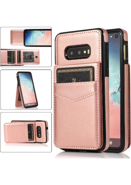 Kredi ile Samsung Galaxy S10E Manyetik Toka Kickstand ile Uyumlu (Yurt Dışından)