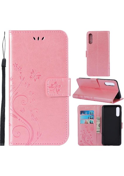 Samsung Galaxy A50/A50S/A30S Kickstand Manyetik Kapatma Pu Için Filp Durumda (Yurt Dışından)