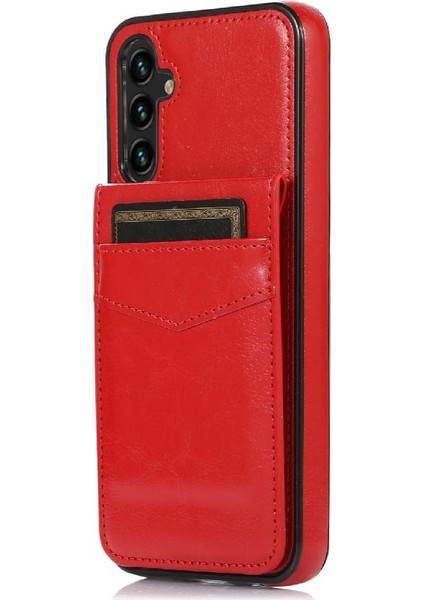 Samsung Galaxy A15 5g Premium Deri Kart Tutucu Toka ile Uyumlu (Yurt Dışından) fırsatları