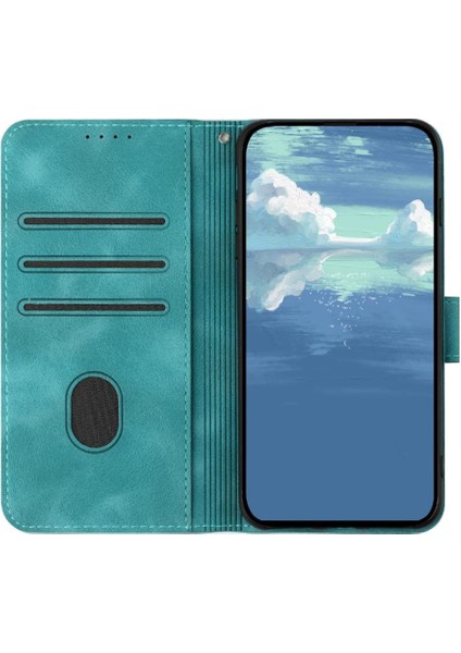 Kart Yuvası Standı Pu Flip ile Xiaomi Poco F6 Manyetik Kapak Için Flip Case (Yurt Dışından)