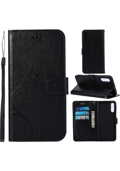 Samsung Galaxy A50/A50S/A30S Kickstand Manyetik Kapatma Pu Için Filp Durumda (Yurt Dışından)
