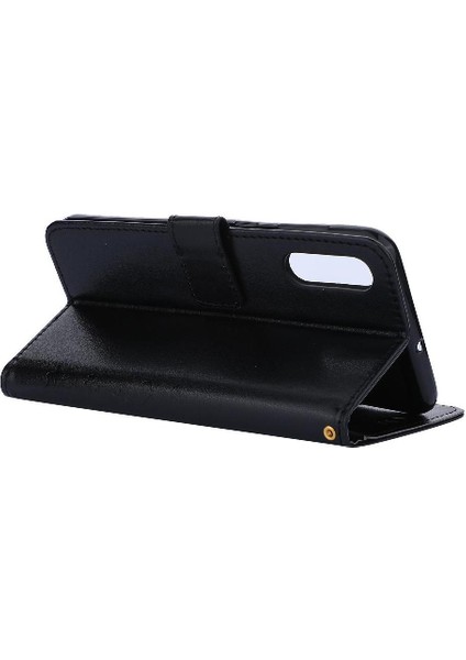 Samsung Galaxy A50/A50S/A30S Kickstand Manyetik Kapatma Pu Için Filp Durumda (Yurt Dışından) modelleri