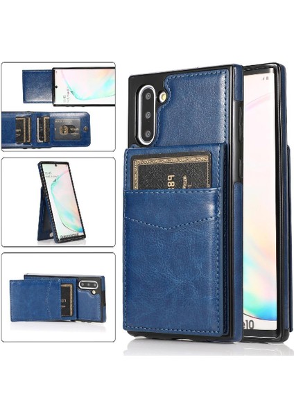 Samsung Galaxy NOTE10 Manyetik Toka Kickstand Vaka Kartı ile Uyumlu (Yurt Dışından)