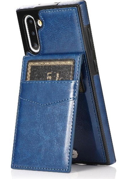 Samsung Galaxy NOTE10 Manyetik Toka Kickstand Vaka Kartı ile Uyumlu (Yurt Dışından)