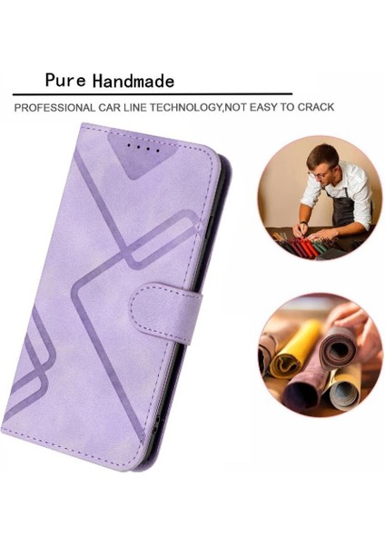 Tecno Camon 30 Pro Pu Deri Flip Cüzdan Için Kart Yuvası ile Flip Case (Yurt Dışından)