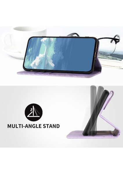 Motorola Moto X50 Ultra Manyetik Kapak Için Flip Case Kart Yuvası Standı ile (Yurt Dışından)