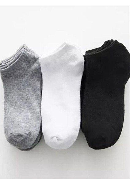 10'lu Ekonomik Paket Patik Unisex Kısa Spor Sneakers Çorap fırsatları