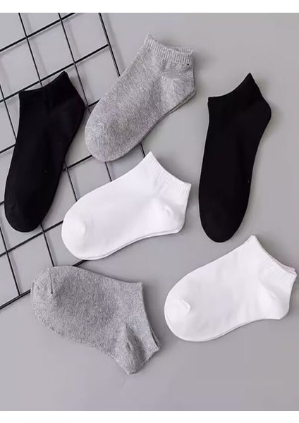 10'lu Ekonomik Paket Patik Unisex Kısa Spor Sneakers Çorap indirimleri