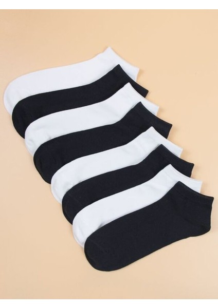 10'lu Ekonomik Paket Patik Unisex Kısa Spor Sneakers Çorap