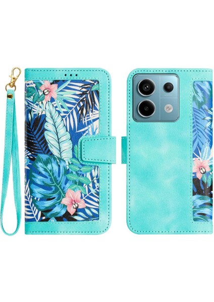 Cüzdan Kılıf Xiaomi Redmi Için Not 13 5g Anti Scratch Pu Deri Kart (Yurt Dışından)