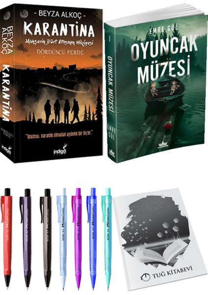 Oyuncak Müzesi - Karantina 4 + Kalem + Not Defteri