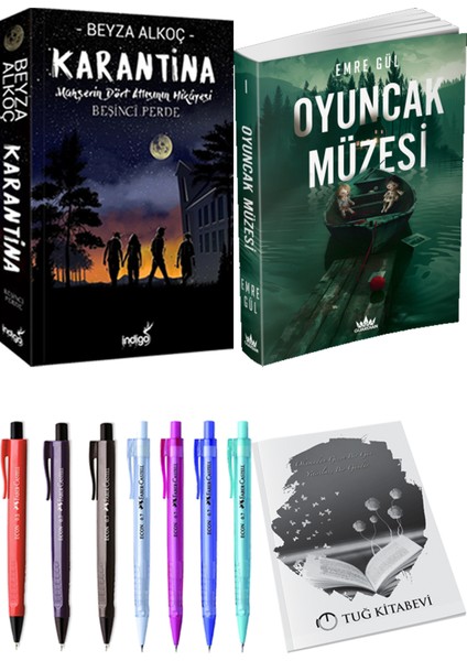 Oyuncak Müzesi Emre Gül ve Karantina 5 Beyza Alkoç 2li Set