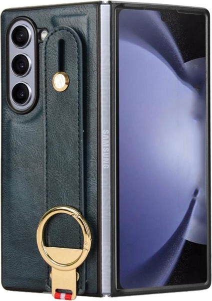 Samsung Galaxy Z Case 6 5g Bilek Kayışı Uyumluluk Premium Pu (Yurt Dışından)