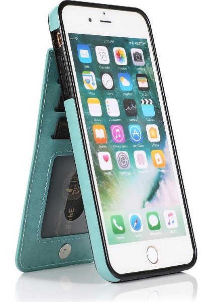 IPhone 7 Plus/8 Plus Kılıf Cüzdan Premium Deri ile Uyumlu (Yurt Dışından)