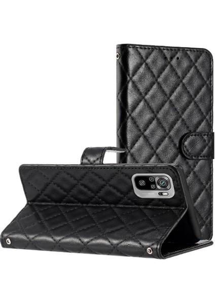 Xiaomi Redmi Not 10S Için Flip Case Pu Deri Cüzdan Manyetik Folio Kart (Yurt Dışından)