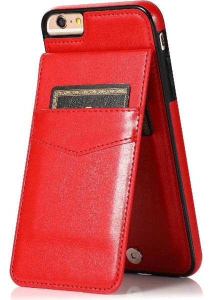 IPhone 6 Plus/6s Plus Kart Tutucu Manyetik Toka Kickstand ile Uyumlu (Yurt Dışından) modelleri
