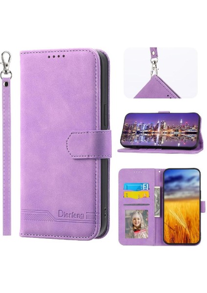 Nokia Nokia Artı Premium Bileklik Manyetik Kapatma Nakit Kartı Için Flip Case (Yurt Dışından)