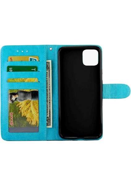 Google Piksel 4 Xl Pu Deri Manyetik Kapatma Kart Tutucu Için Flip Case (Yurt Dışından)
