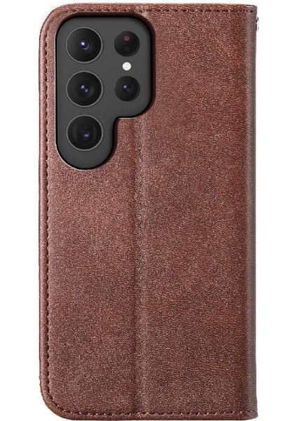 Samsung Galaxy S24 Ultra Cüzdan Eşkenar Dörtgen Şekli El Kayışı Kullanımı Için Flip Case (Yurt Dışından) indirimleri