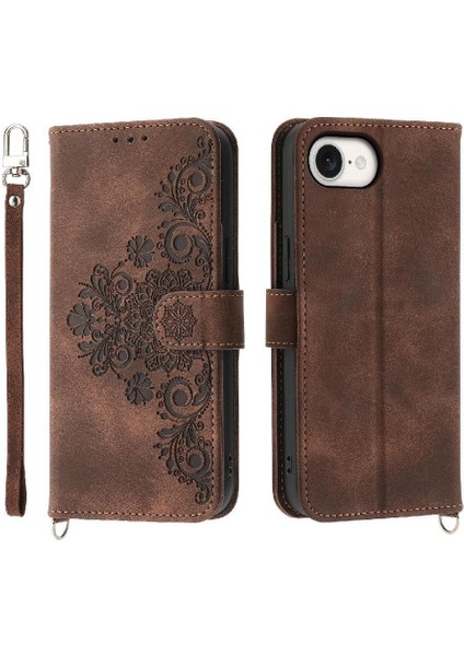 IPhone Se 4 Darbeye Dayanıklı Kabartmalı Çoklu Kredi Kartı Yuvaları Için Flip Case (Yurt Dışından)