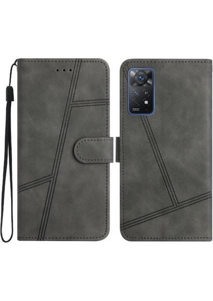 Xiaomi Redmi Not 11 Pro 4g Için Flip Case/5g Flip Folio Tam Koruma Pu (Yurt Dışından)