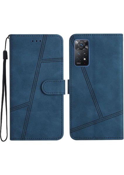 Xiaomi Redmi Not 11 Pro 4g Için Flip Case/5g Flip Folio Tam Koruma Pu (Yurt Dışından)