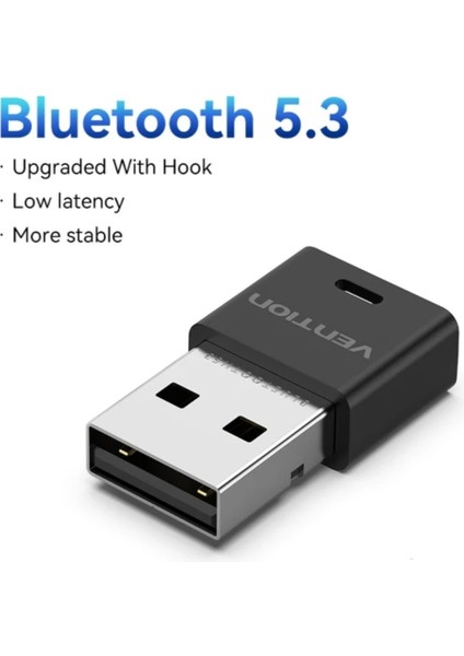 Bluetooth Adaptör 5.3 Yüksek Performans CE/FC/ROHS Lisanslı Düşük Gecikme Süper Hızlı Usb Bluetooth Adaptör 5.3 Son Nesil Teknoloji