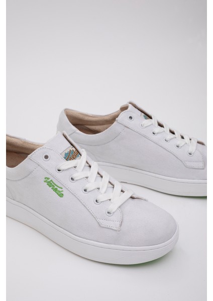 1388 V-Mıch Free Kanvas Sneaker Erkek Ayakkabı Beyaz