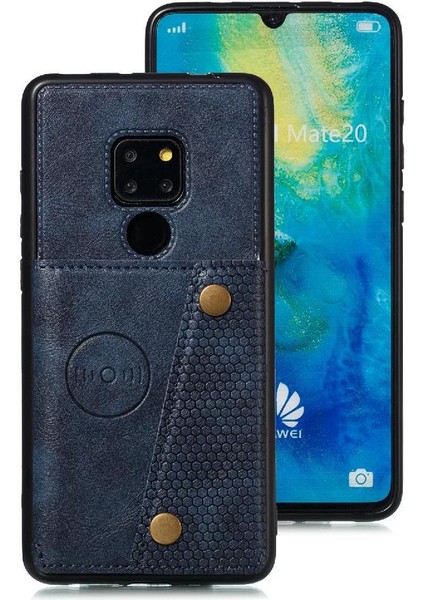 Colorful Shop Huawei Mate 20 Darbeye Koruyucu Kickstand Buit Için Cüzdan Kılıf (Yurt Dışından)