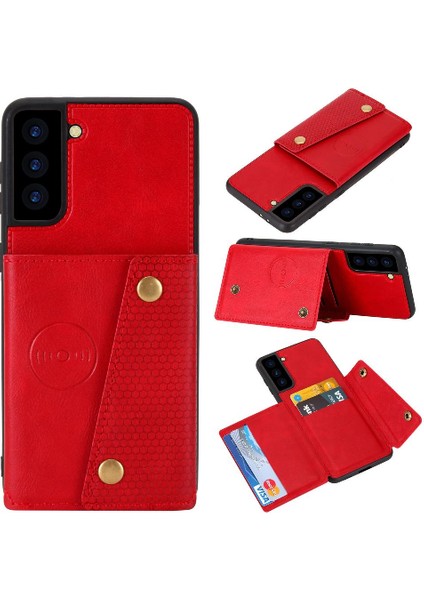 Cüzdan Kılıf Samsung Galaxy S21 Ultra 5g Kickstand Darbeye Cüzdan Içinde (Yurt Dışından) modelleri